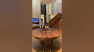 Extendable Round dining table wooden tables