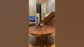 Extendable Round dining table wooden tables