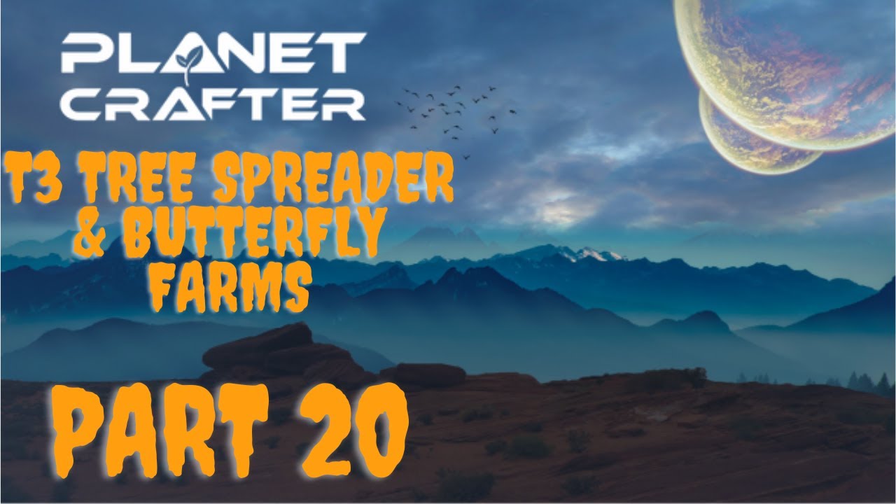 The Crafter/ Part 20 Tree spreader t3 and outdoor egg plant farm