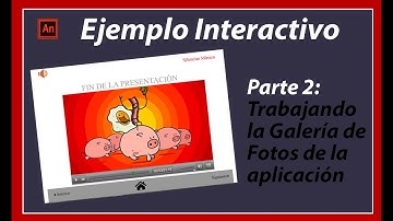 Trabajando el ejemplo de interactividad en Animate