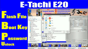 E-Tachi E20 Flash File + Boot Key + Password Unlock