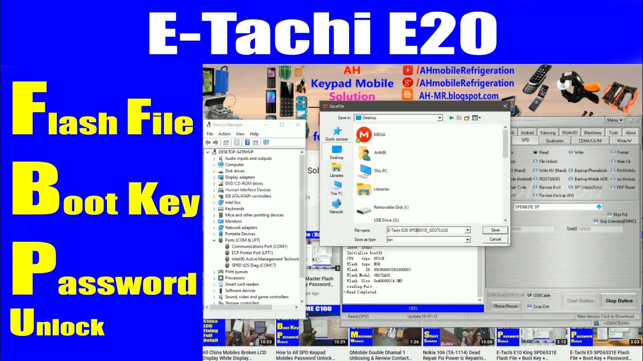ETachi E20 Flash File + Boot Key + Password Unlock YouTube