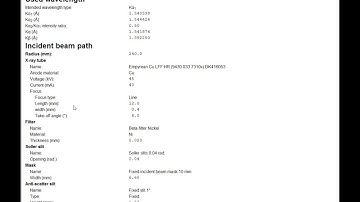 How to generate the Report from the XRDML file with the help of DATA VIEWER?