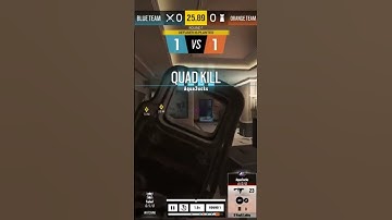 1v5 clutch #siege #r6 #siegex #ace #1v5