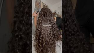Satisfying ASMR Hair Washing | Long Natural Curly Hair (2A–3B Wash Routine)