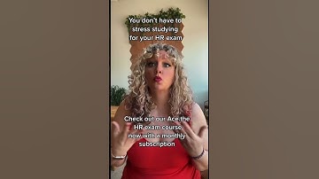 No stress when you hse our #hrcertification prep program for #aphr #phr #sphr #shrmcp and #shrmscp