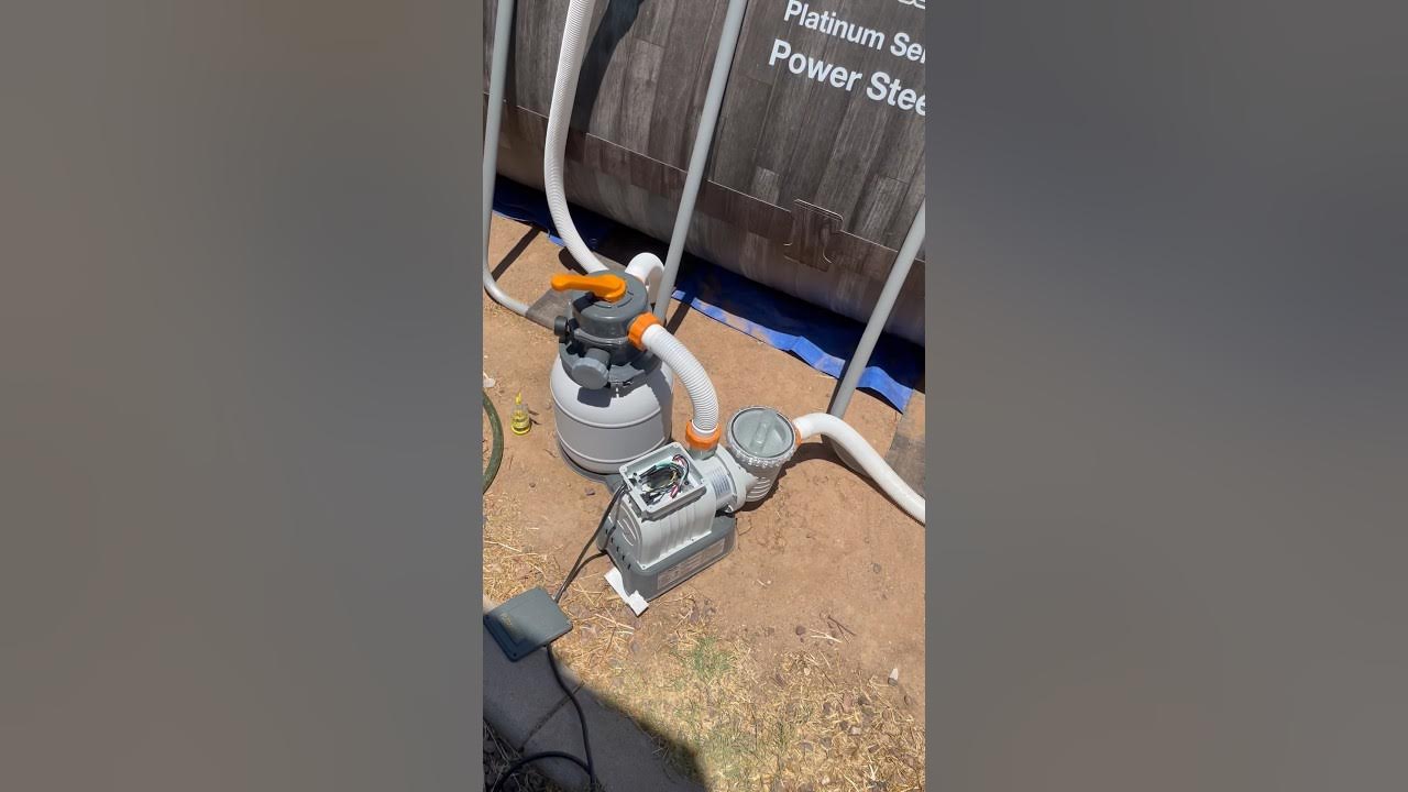 How to FIX your sand filter. Easy fix! Above ground pool. Cosco Pool 