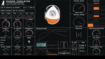 2JB-GE - 6 Rotor with 2JZ Crank - Engine Simulator