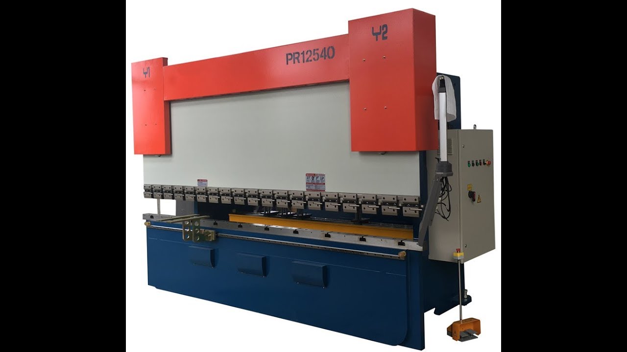 China Delem DA56 CNC Hydraulic PRESS BRAKE manufacturer with X, Y1, Y2