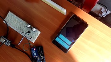 Distance level monitoring using NodeMCU, Ultrasonic sensor and Blynk Server