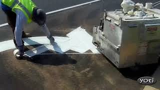 Amazing Road marking equipment Prt2 by Yoti 1,143 views 3 years ago 7 minutes, 11 seconds