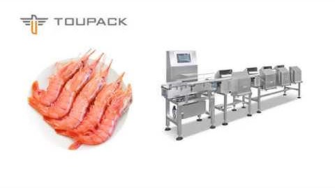 [TOUPACK] Horizontal Multi-Weight Sorting Machine of Shrimp