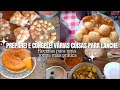 PREPAREI E CONGELEI VÁRIAS COISAS PRA ✨ LANCHE ✨ Receitas para tornar a rotina mais prática 