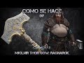 Como Se Hace: Mjolnir Thor - God of War Ragnarok - Goma Eva/PVC - DIY