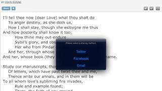 Poetry Foundation APP screenshot 1