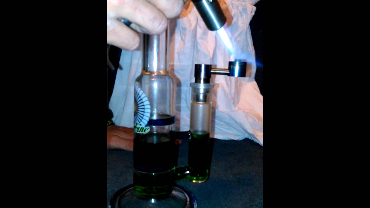 BLACK LEAF DOUBLE TURBINE W/ SABERTOOTH NAIL - YouTube