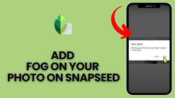 How to Add Fog on Your Photo on Snapseed? Insert Fog on Your Photo on Snapseed on Android 2024