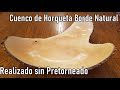 Cuenco de Horqueta Borde Natural Torneado de Una Sola Vez