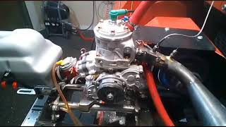 Test al banco prova potenza Soft-Engine di un motore da kart. La mappatura... screenshot 3