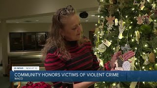 Families honor victims of violent crime at Waco's 11th annual 'Tree of Angels' dedication