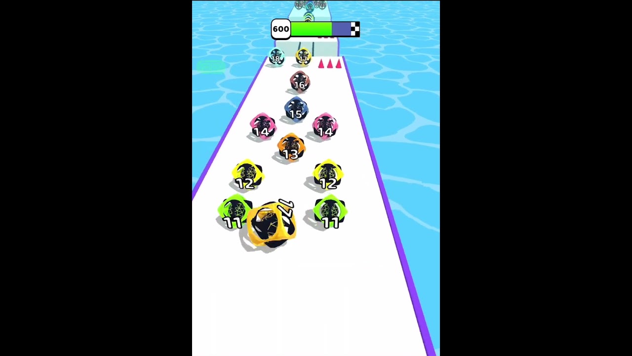 Marble run 3d satisfying mobile games