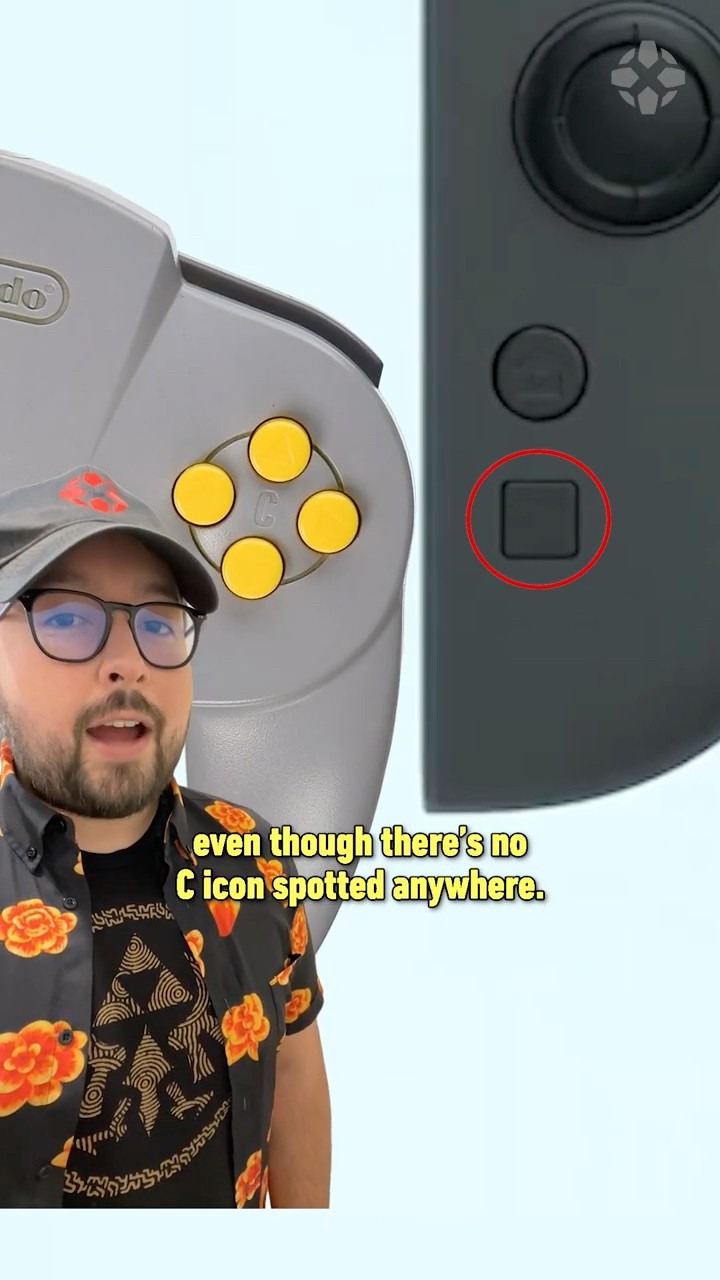 WHAT is this mystery button on the Switch 2? #switch2 #nintendo #joycon #mouse #controller #ign