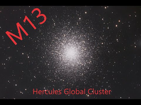 M13 Great Hercules Globular Cluster - My First Cluster Attempt!