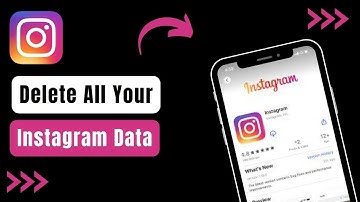 How To Delete All Instagram Data !