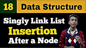 Insertion after a node in singly linked list // Lecture :12 //by Yogesh Bisht