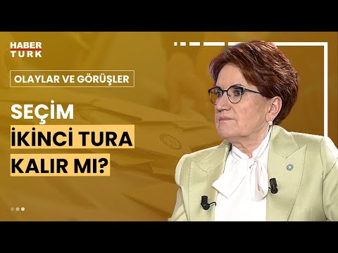 İYİ Parti Genel Başkanı Meral Akşener Habertürk'te I Olaylar ve Görüşler - 8 Mayıs 2023