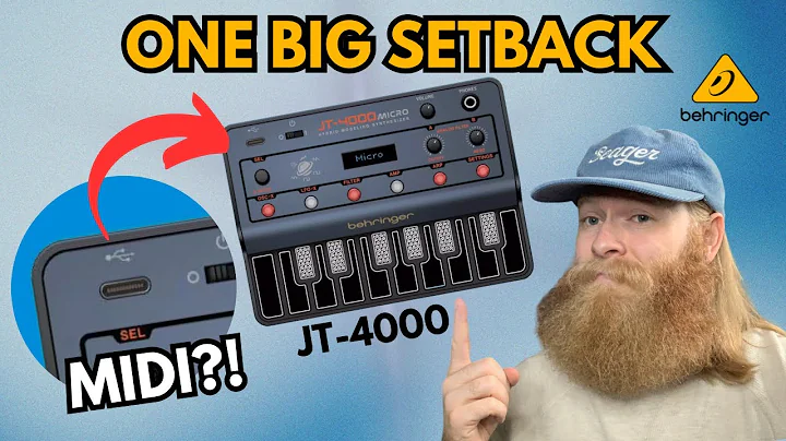 Behringer JT-4000 Micro Synth | A $49 Synth W/ One BIG Setback