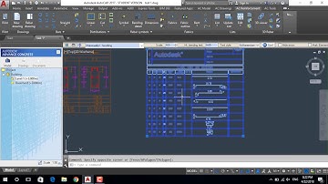 Advanced Concrete-AutoCAD-How To Create Bar List In Advanced Concrete-YouTube