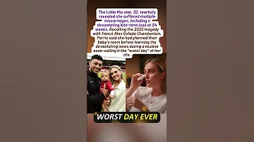 Perrie Edwards Shares Heartbreaking Story Of Late Term Miscarriage With Fiancé 