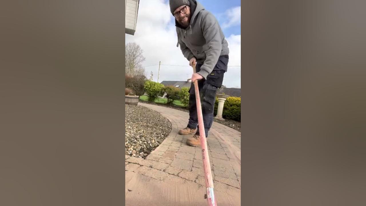 Satisfying resanding block paving! YouTube