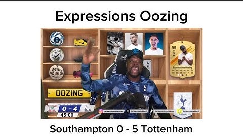 Southampton 0 - 5 Tottenham