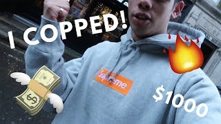 I COPPED A SUPREME BOX LOGO!!! $1000