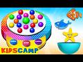 Dancing Balls Song SURPRISE TOYS Learn Colors And Sing Along 