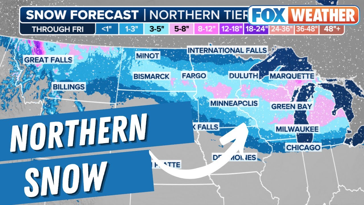 Back-To-Back Winter Storms To Bring Accumulating Snow To Upper Midwest ...