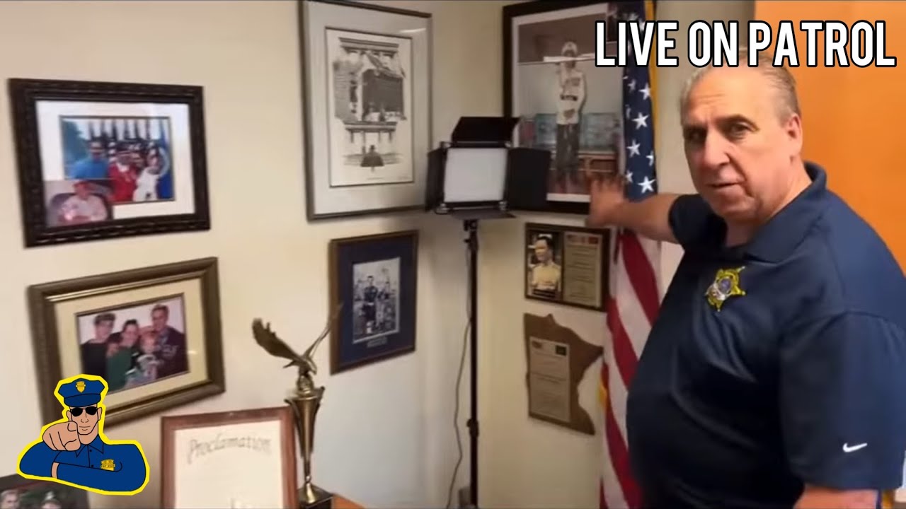 Sheriff Bob Fletcher Gives a Tour of His Office Live on Patrol YouTube