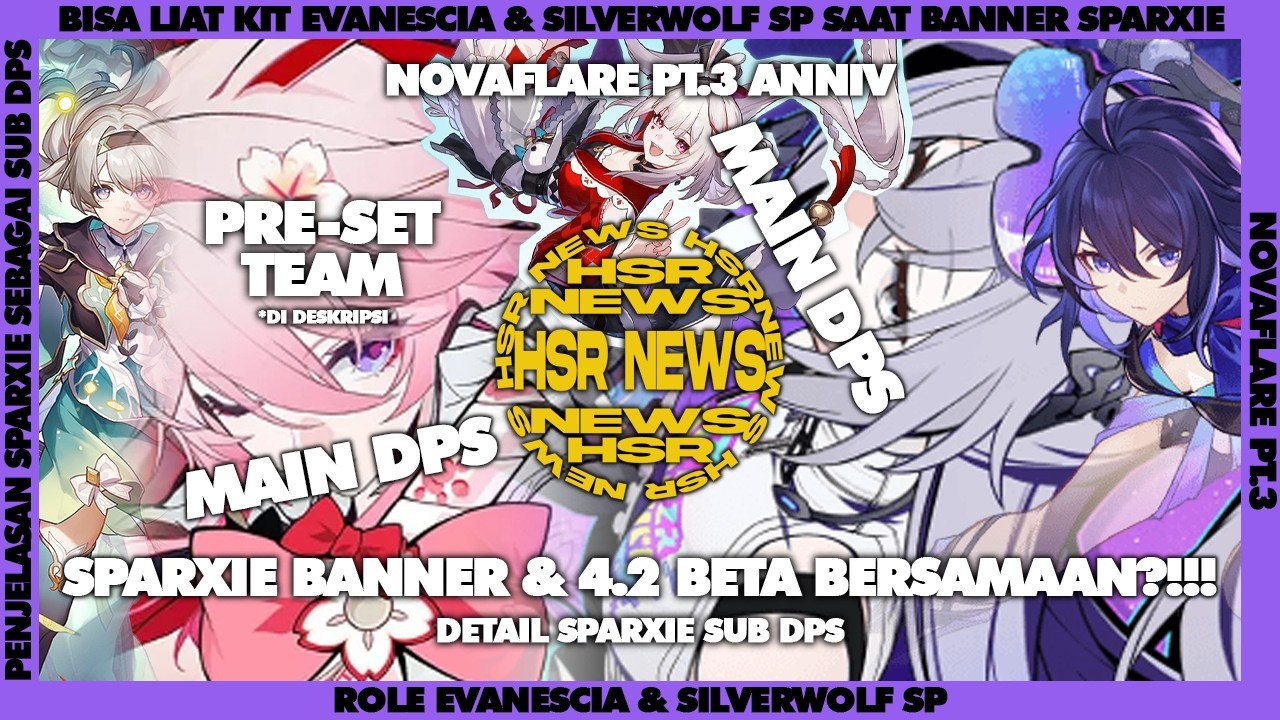Evanescia Ruler Dari Role+Kit Evanescia & Silverwolf SP di 4.0 sampai Pre-set team-nya ...