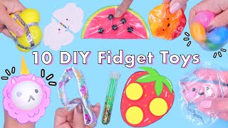 10 DIY Best Compilation TIKTOK POP IT Fidget toys! VIRAL TikTok anti-stress fidgets