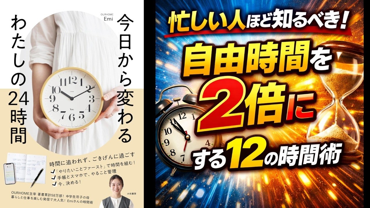 【本の解説】 今日から変わる わたしの24時間