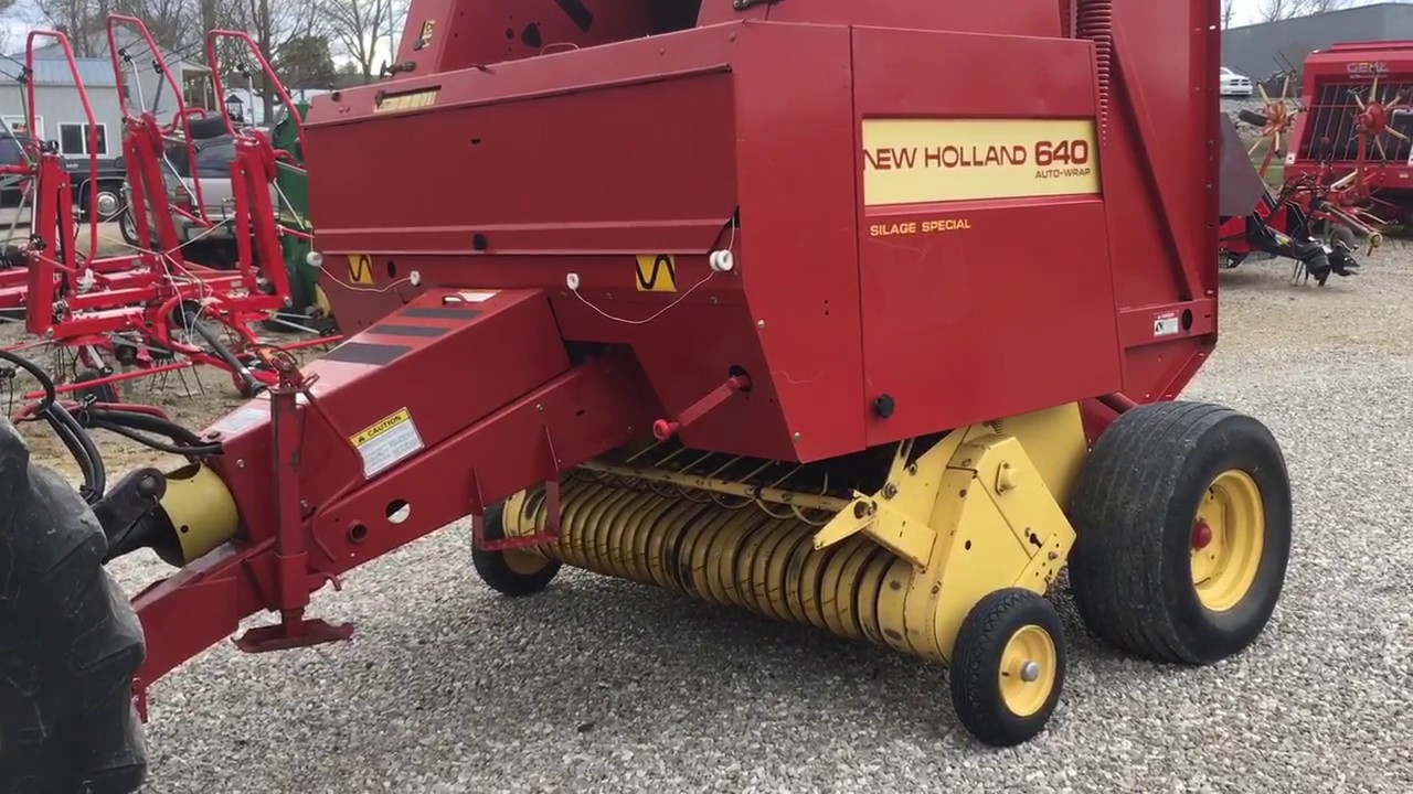 New Holland 640 Silage Special Hay Roller For Sale 10,500 YouTube