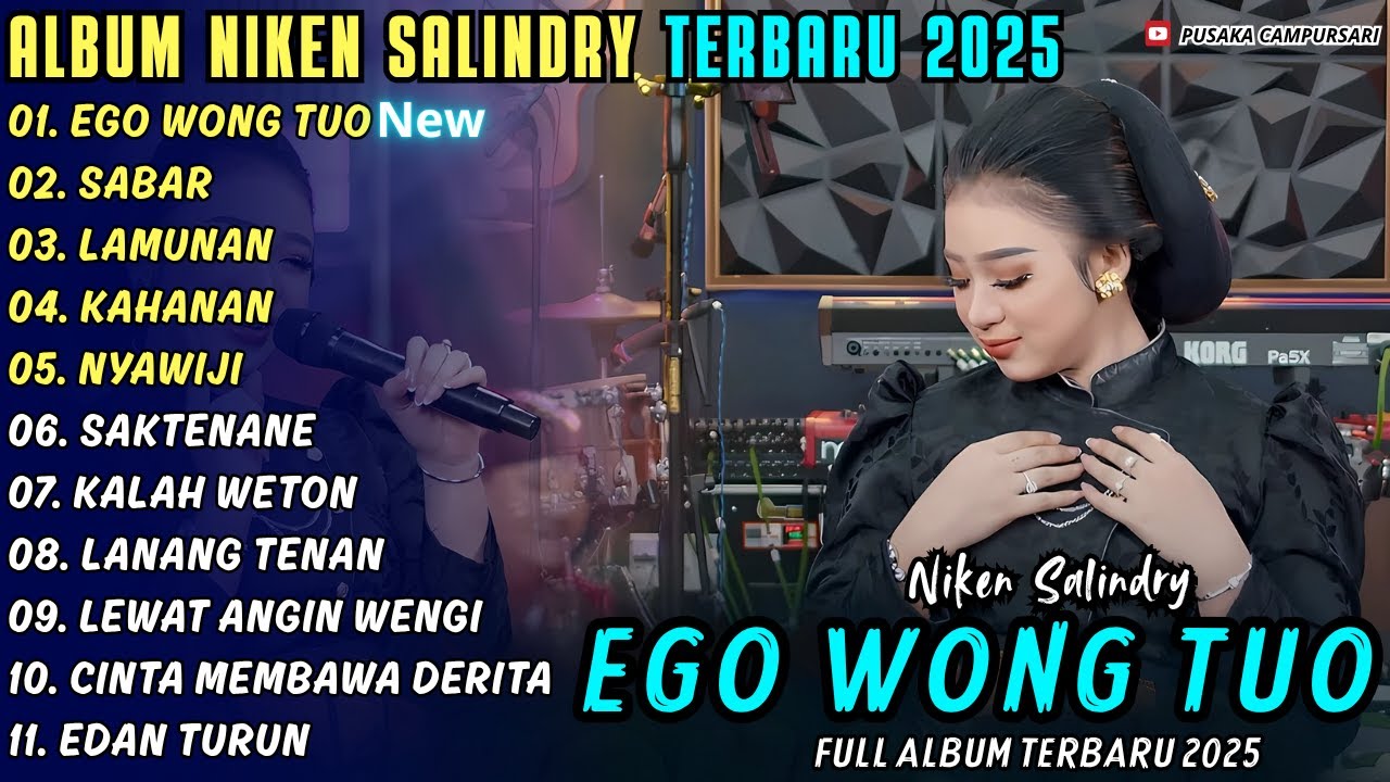 EGO WONG TUO - SABAR || NIKEN SALINDRY || PUSAKA CAMPURSARI FULL ALBUM TERBARU 2025