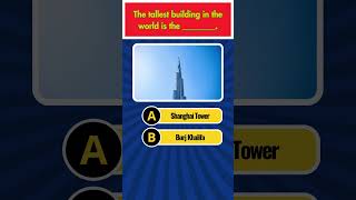 Riddle - The tallest building in the world #shorts #trending #quiz #tallest #building #world screenshot 5