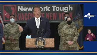 Gov. Cuomo Announces 16 Mass Vaccination Sites will Accept Walk-In Appointments for Age 60 and Older