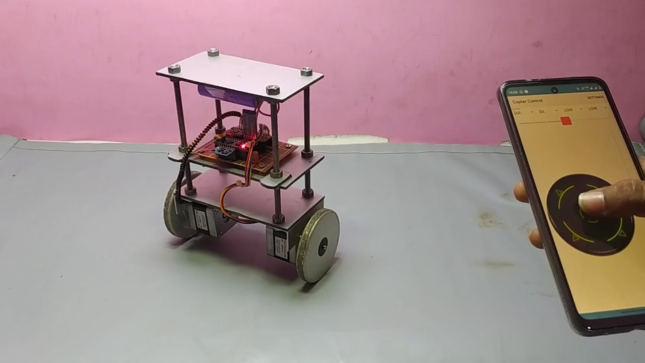 DIY Self Balancing Robot - YouTube
