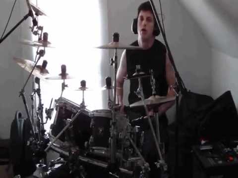 Andy Talbert Progressive Metal Drum Solo Improvisation 03.20.11 -Part II-