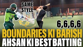 Pehle he match main Batting 💯|  Unbelievable Batting from Ahsan | Match Finishing Innings  #ajvlogs