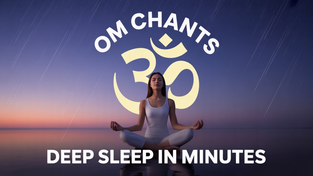 8-Hour OM Chants for Instant Deep Sleep | Stress Relief & Anxiety Buster